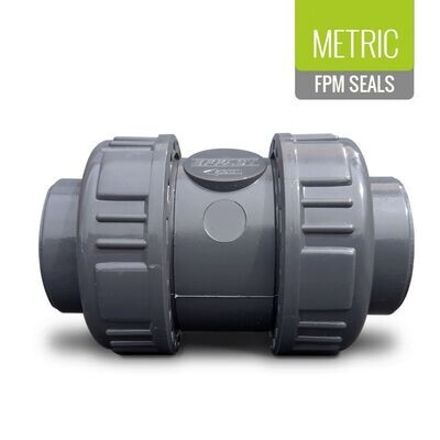 Metric Spring Check Valve FPM Seals