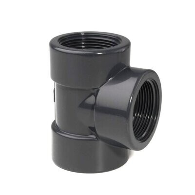 UPVC Tee - BSP Thread
