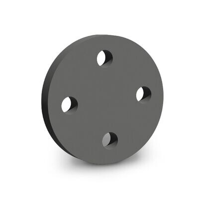 3" PVC-U Flat Profile Blanking Plate ASA 150