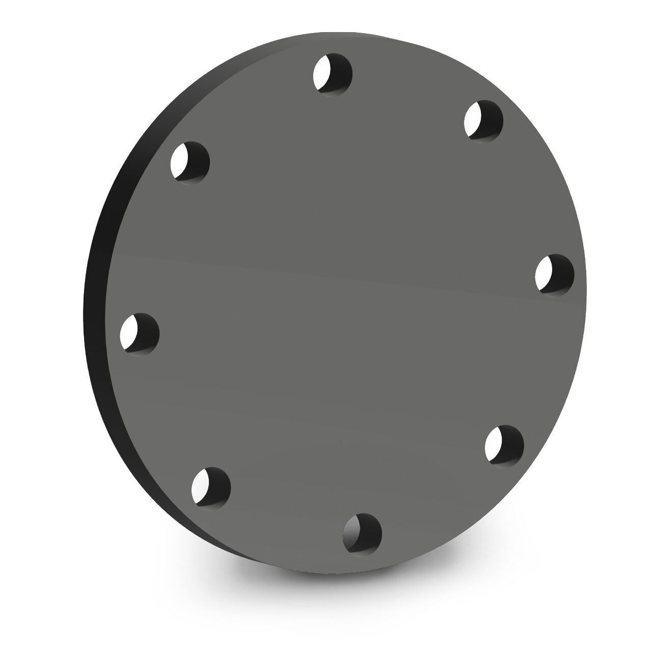 4" PVC-U Flat Profile Blanking Plate ASA 150
