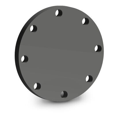 6" PVC-U Flat Profile Blanking Plate ASA 150