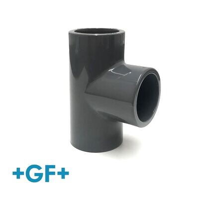 George Fischer  3/4" PVC U Plain TEE PN15