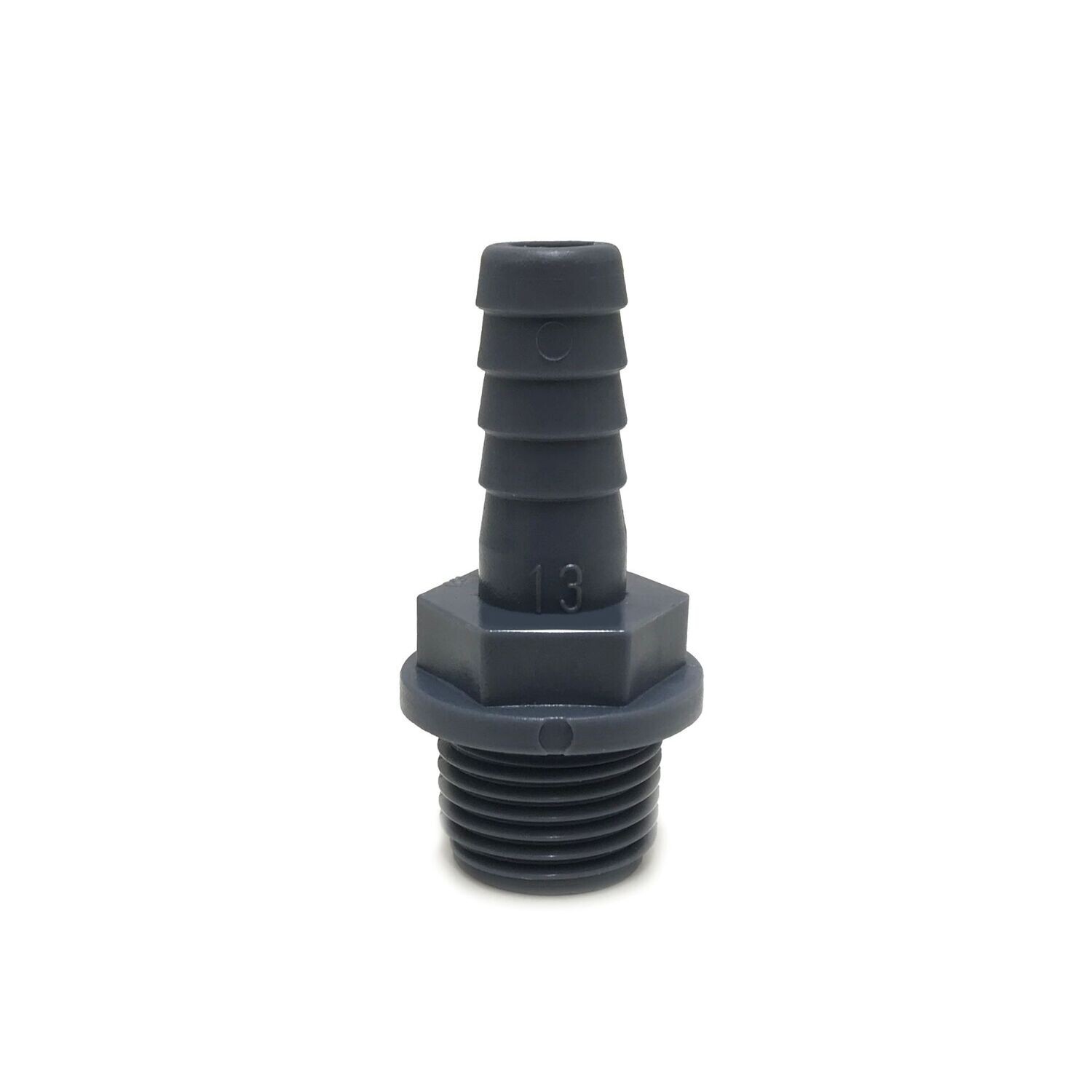 Hose Adaptor - 3/4" BSP Thread to 13mm Polypropylene Hosetail