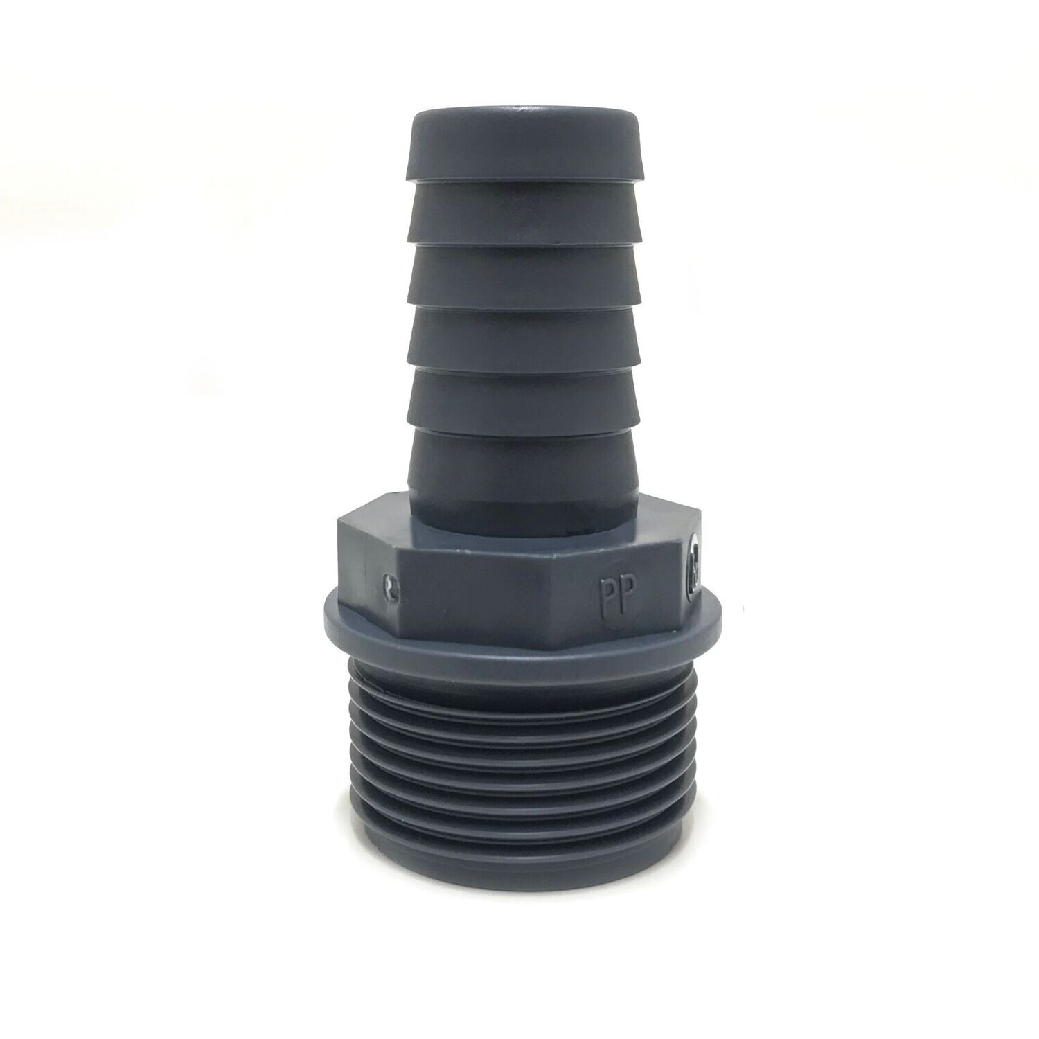 Hose Adaptor - 1 1/4" BSP Thread to 32mm Polypropylene Hosetail