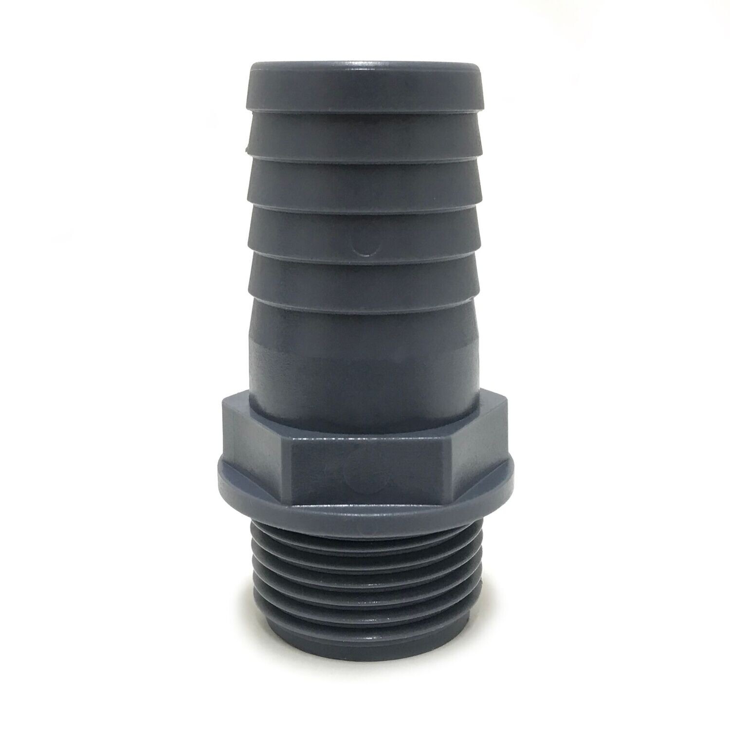 Hose Adaptor - 1 1/4" BSP Thread to 40mm Polypropylene Hosetail