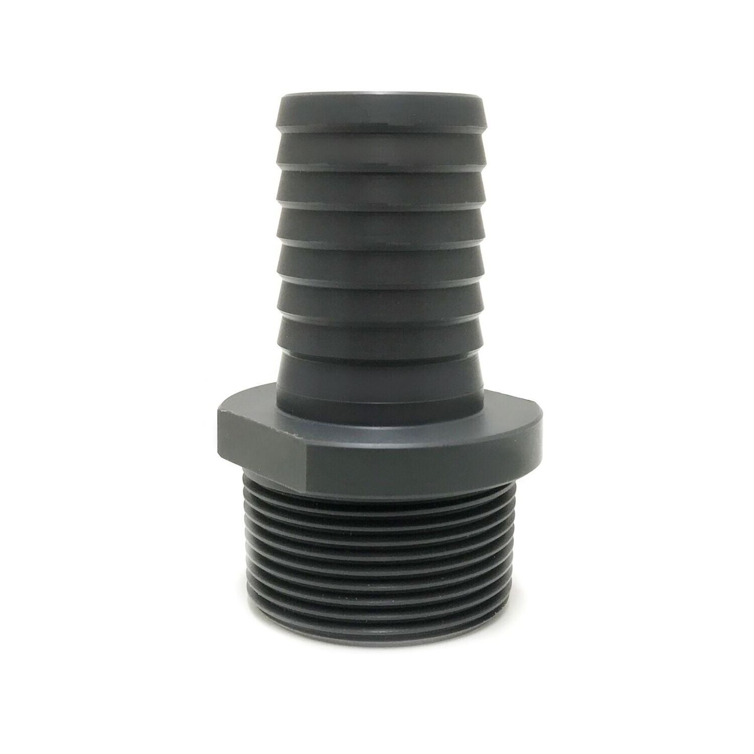 1 1/2" BSP Thread to 38mm  PVC U Hose Adaptor