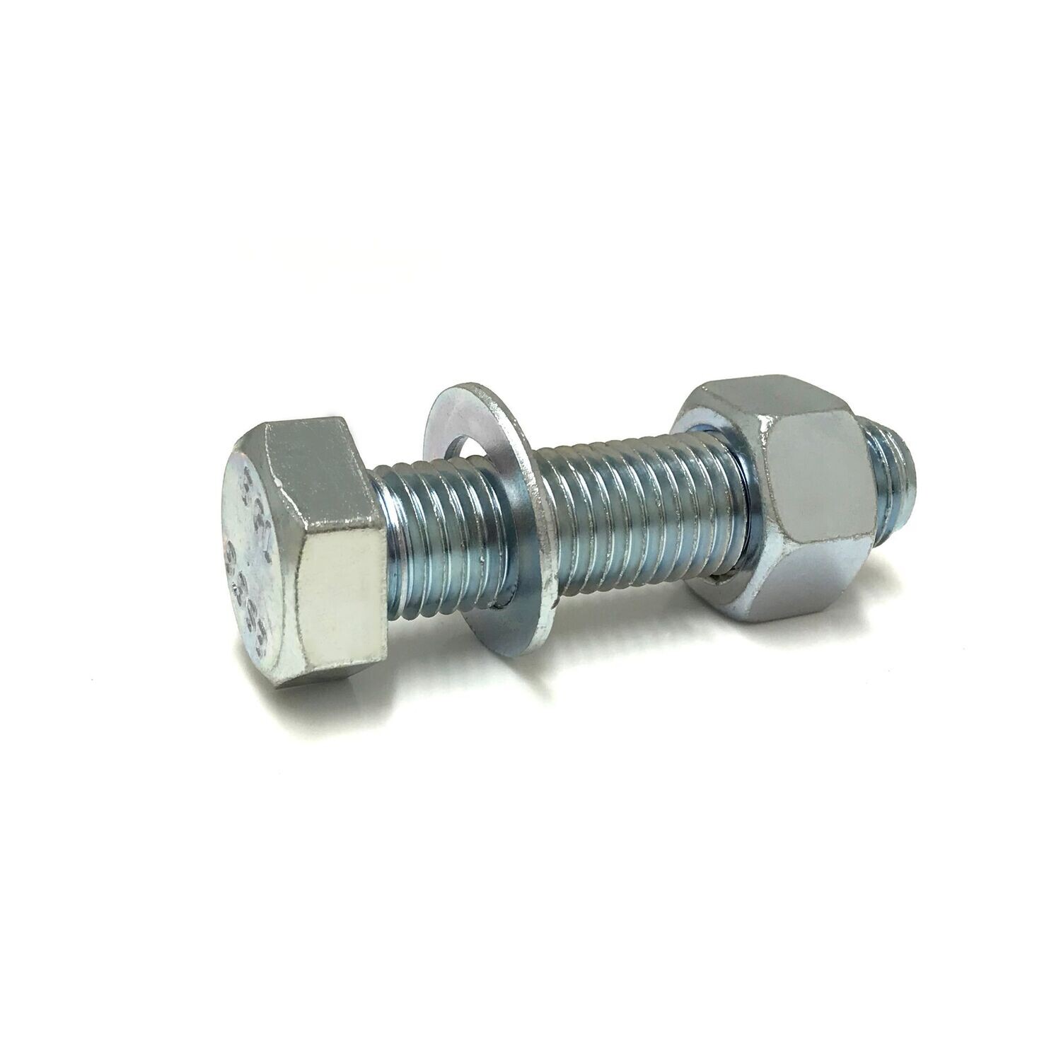 M20 x 80 Bolt Set - Bright Zinc Plated