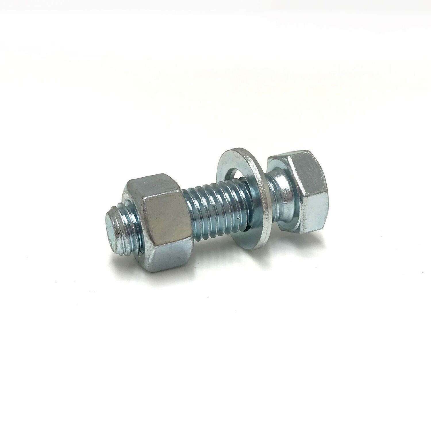 M12 x 60 Bolt Set - Bright Zinc Plated