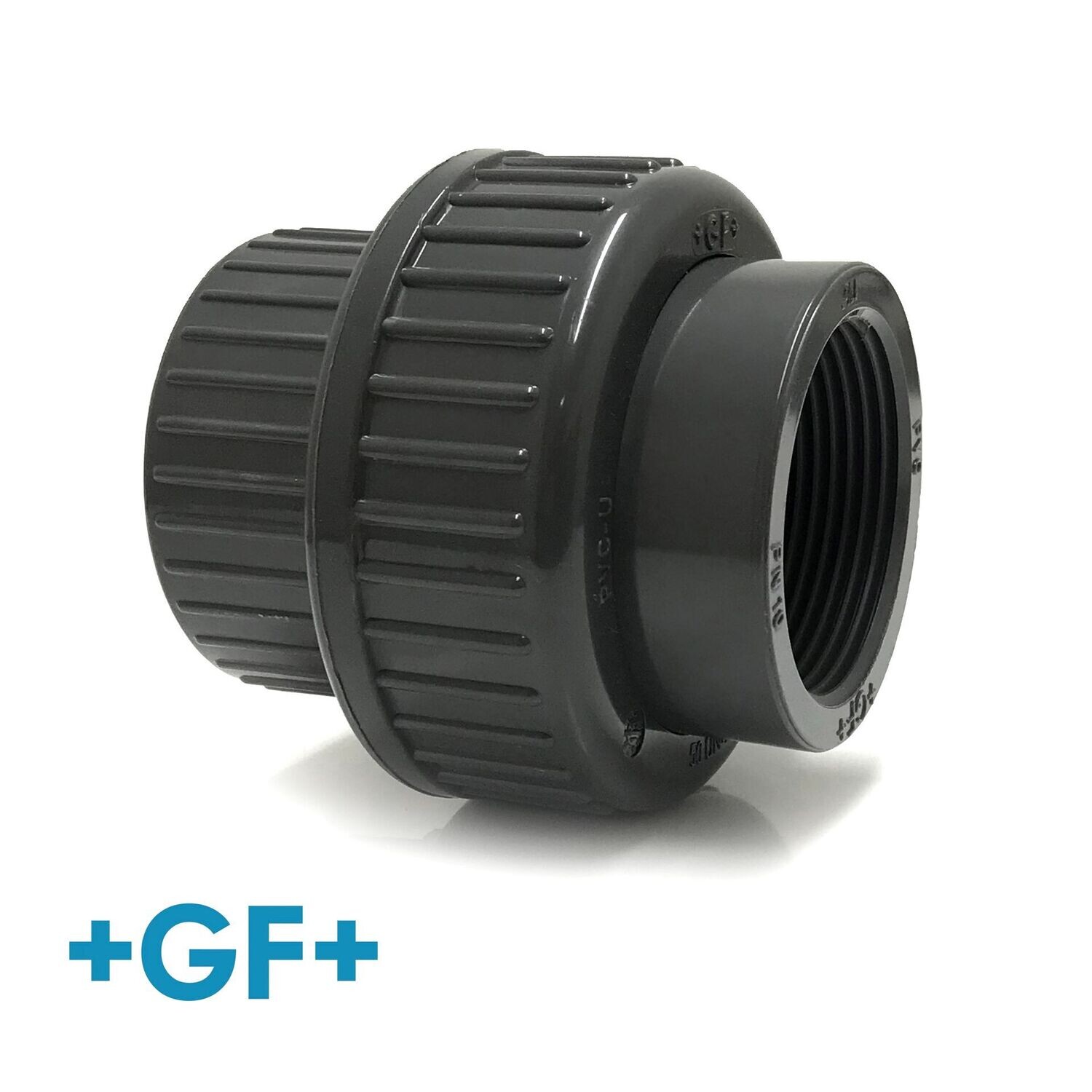 1 1/2" Georg Fischer PVC-U Union F BSP