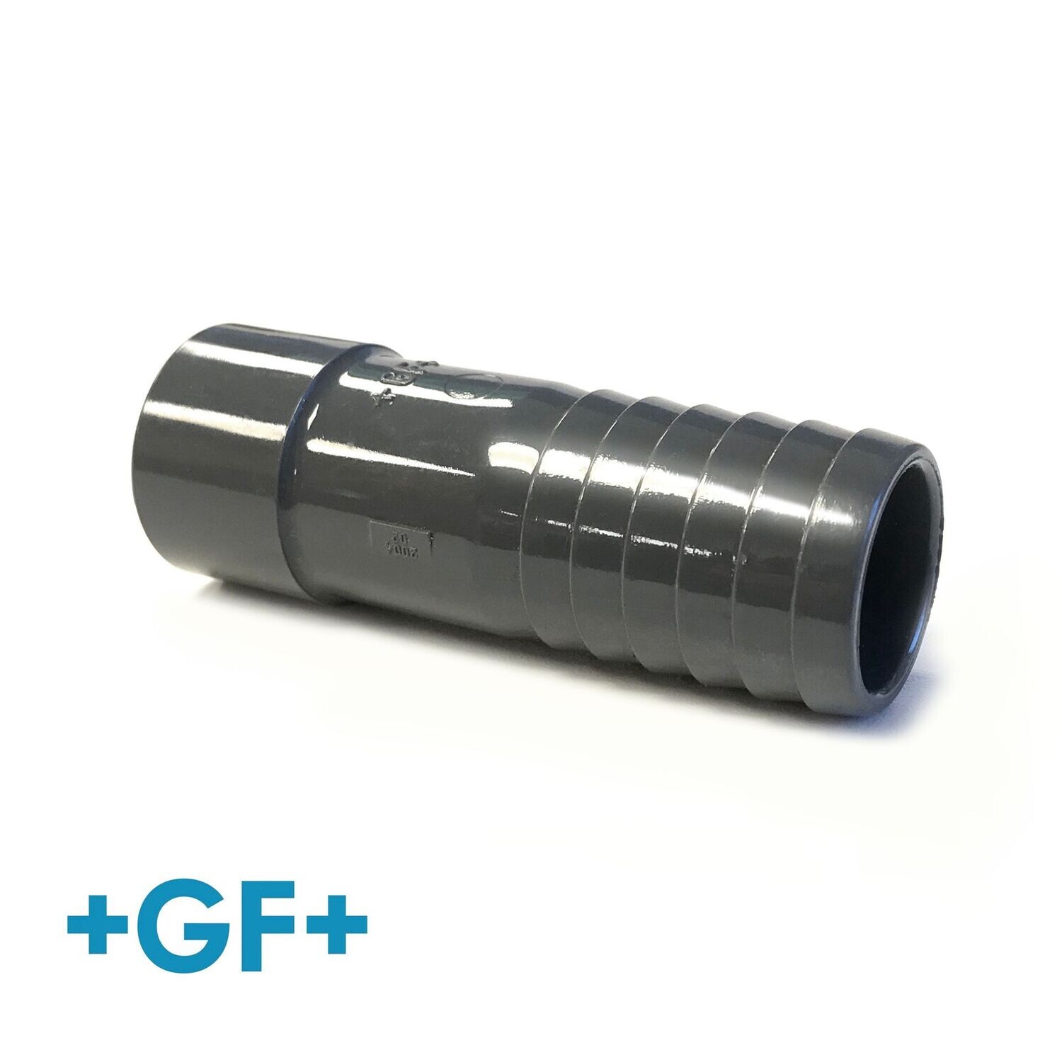 32mm x 30mm Hosetail Adaptor - UPVC - GF Branded - PN16