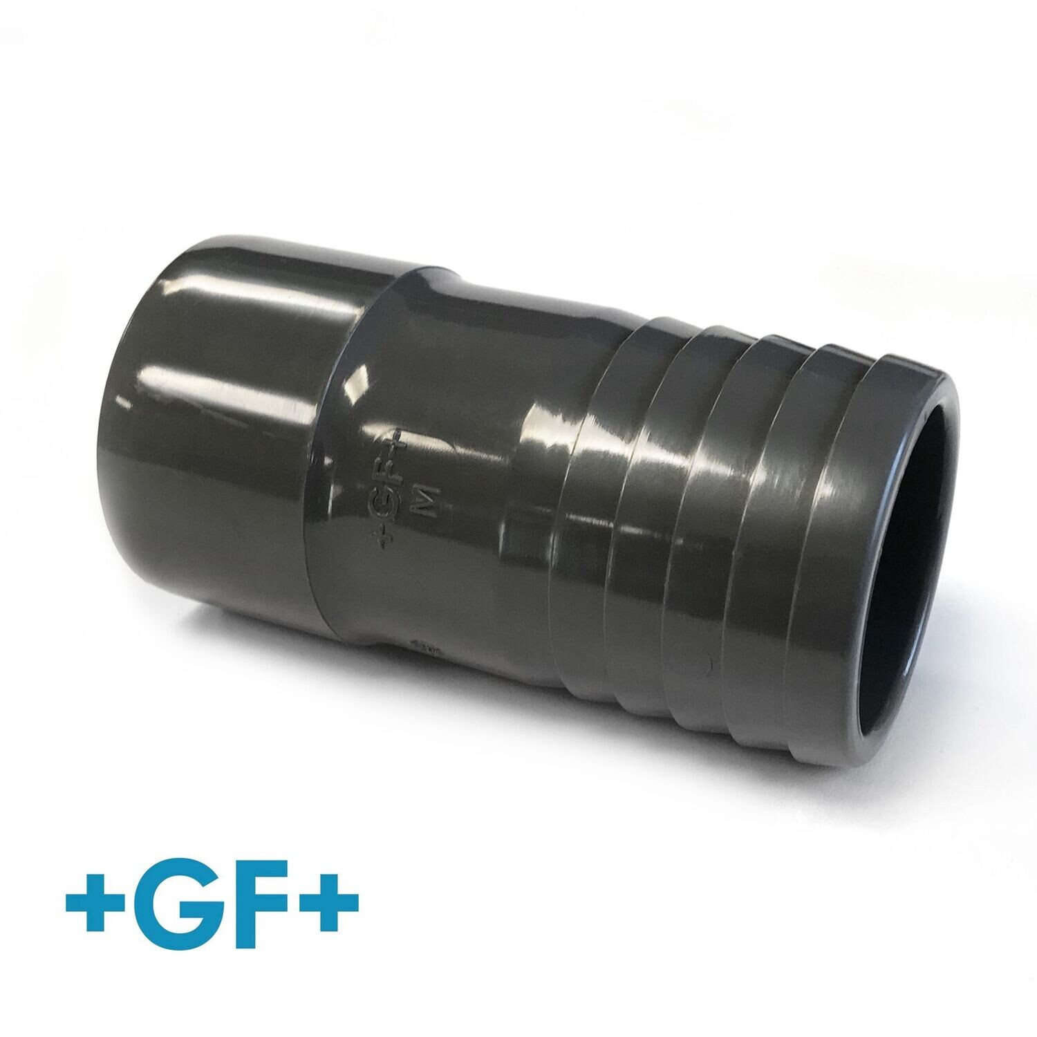 63mm x 60mm Hosetail Adaptor - UPVC - GF Branded - PN16