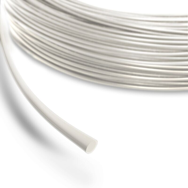3mm Round Natural Polypropylene Weld Rod | 2Kg Coil