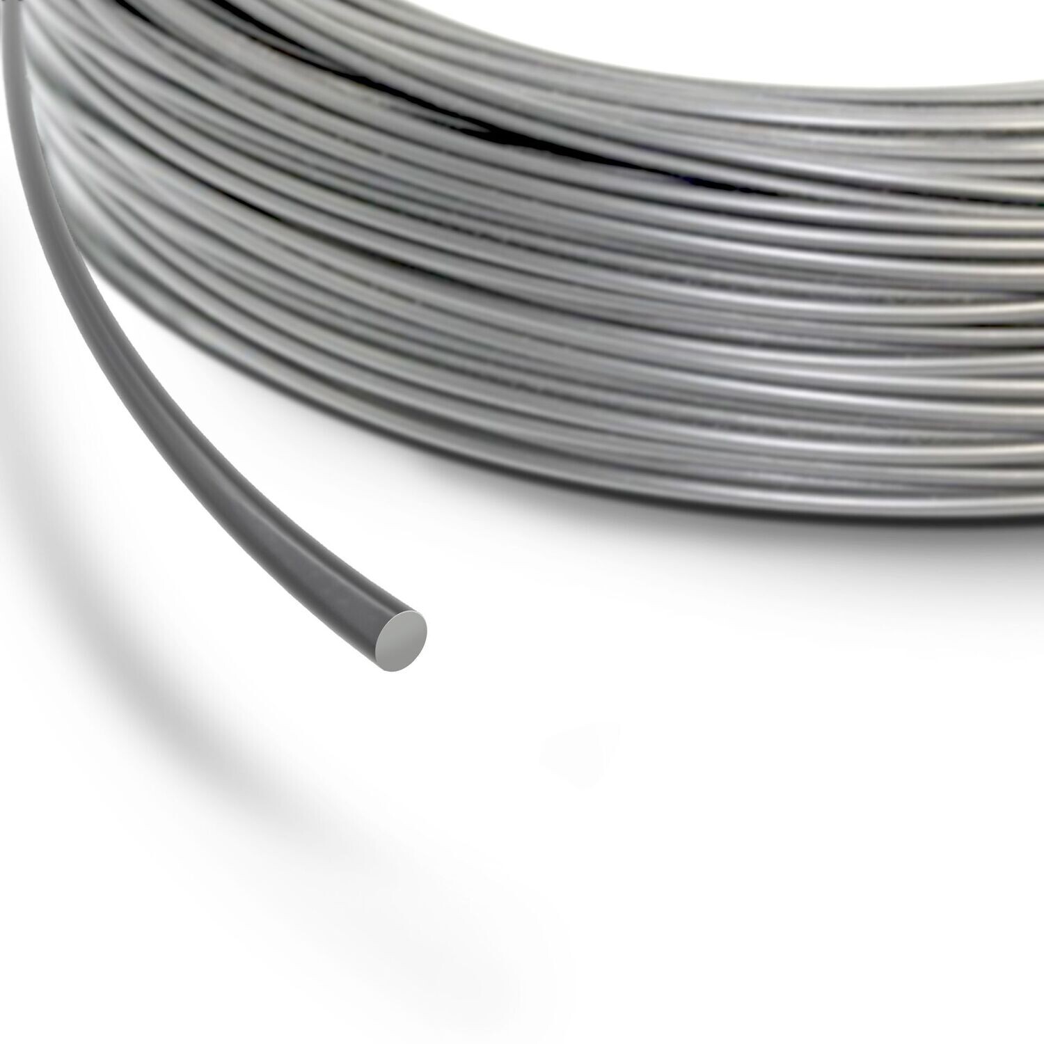3mm Round Dark Grey PVC Weld Rod | 2Kg Coil