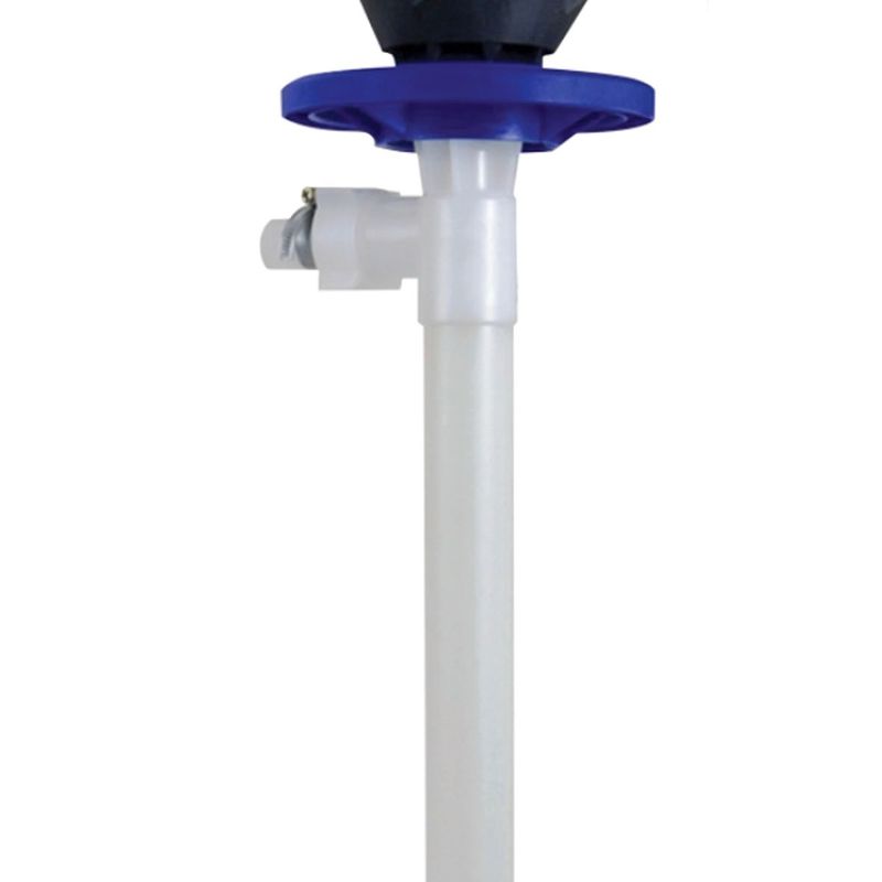 PVDF Drum Pump End | 700mm - 1800mm | Electric or Air Driven | Drums, Barrels, IBCs & Deep process tanks