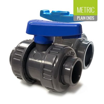 Economy Ball Valve with Metric Plain Ends