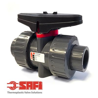 SAFI Industrial Double Union Ball Valve