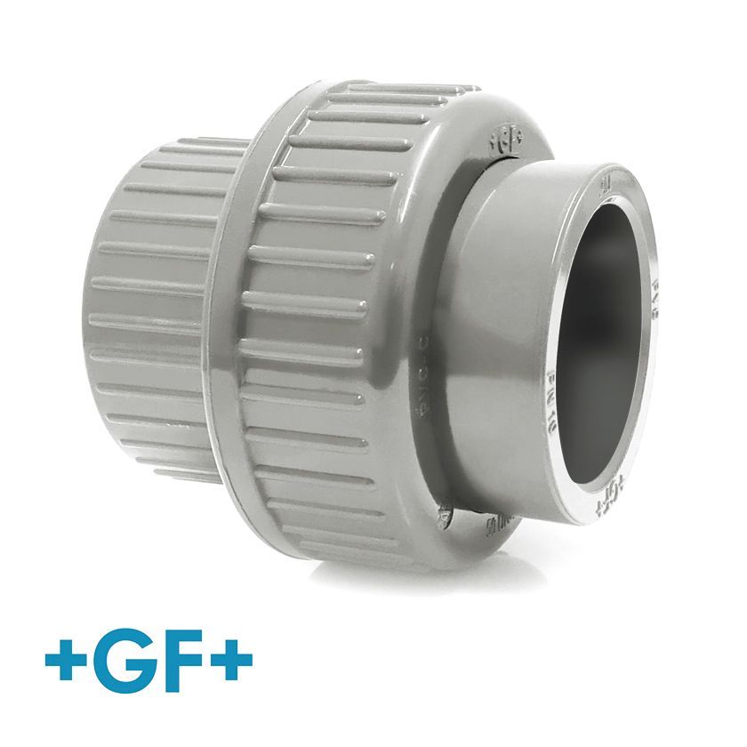 32mm CPVC  George Fischer Union Pressure Pipe Fitting with EPDM Seals - Plain- 16 Bar