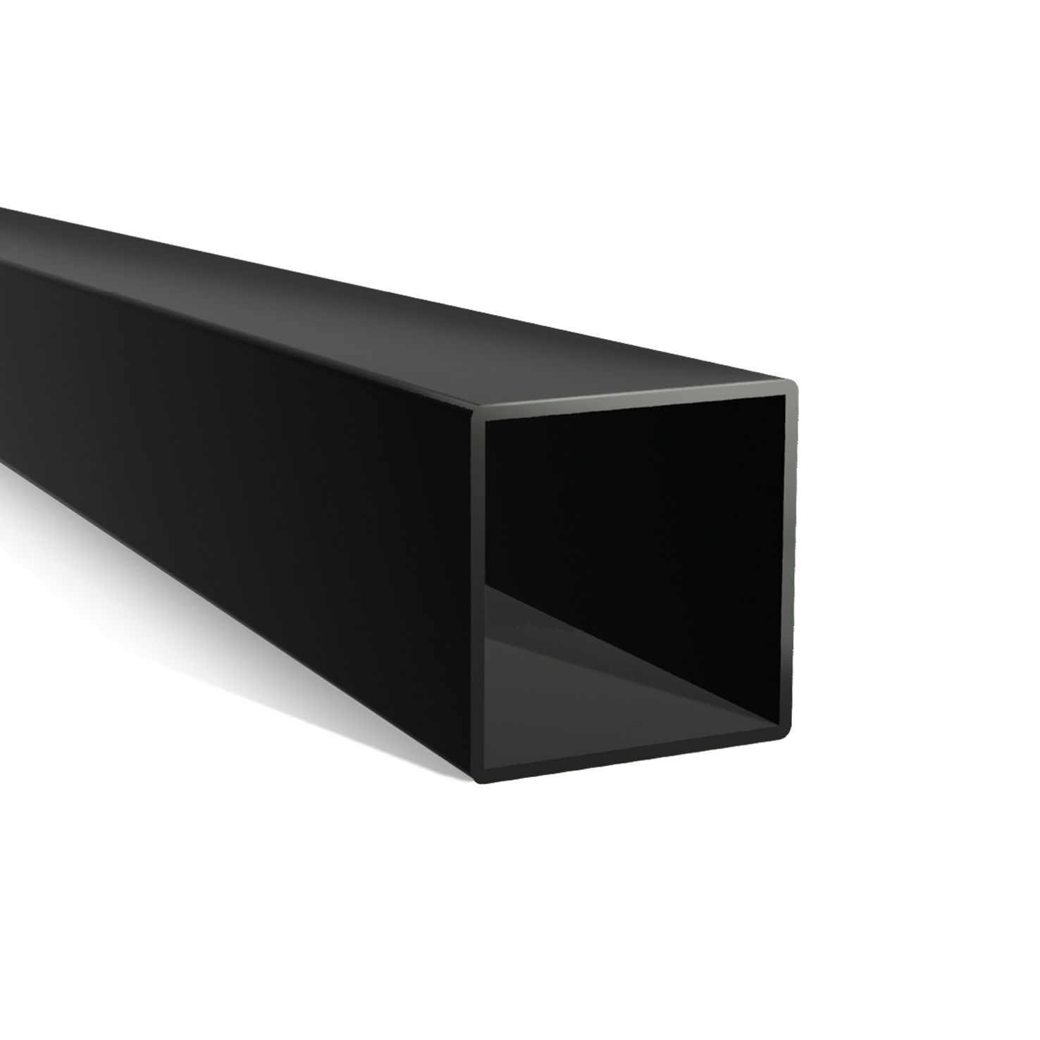 Black Polypropylene Square Tube Box Section | 50mm | Upto 6 Metre Length