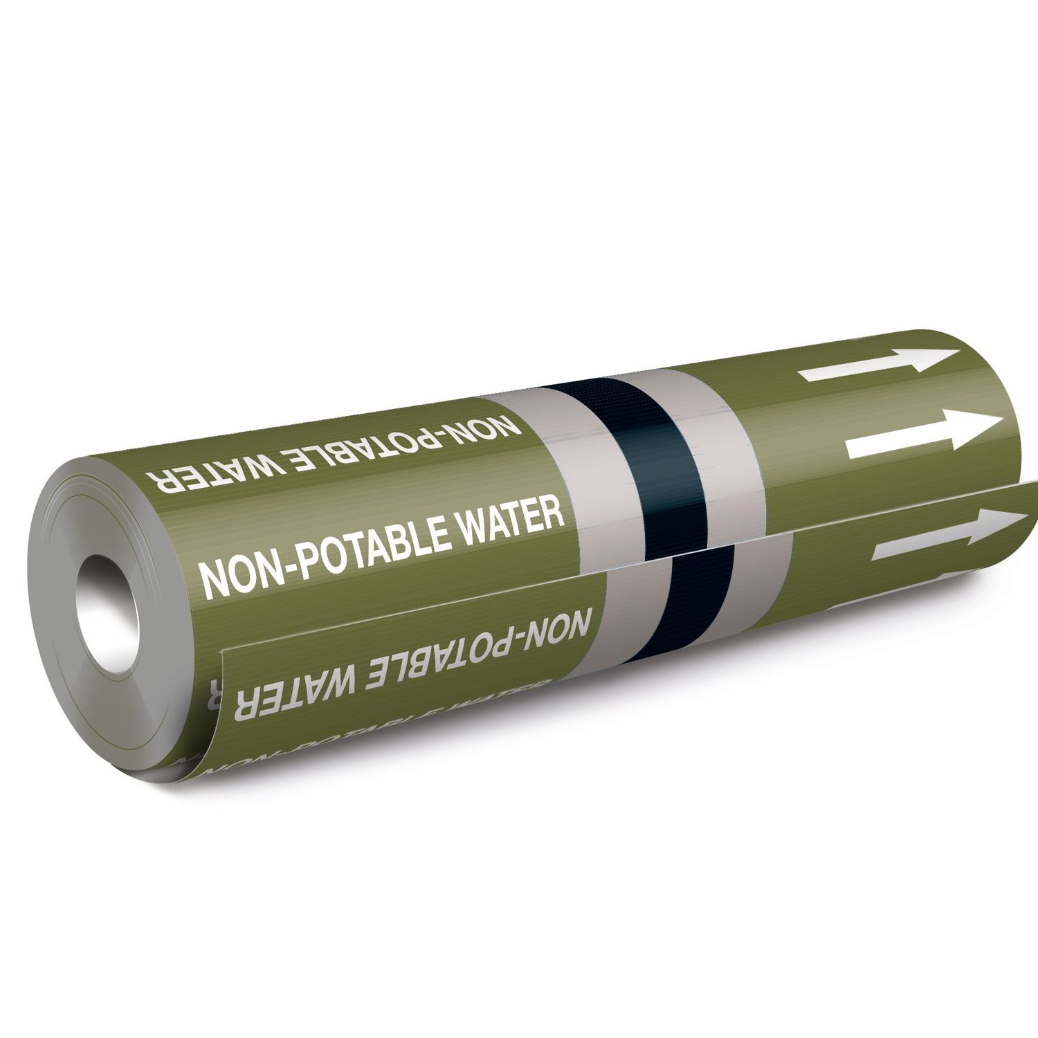 BS1710 Premium 8 Year Pipe Marking Roll - Alternative Source | Non-Potable Water