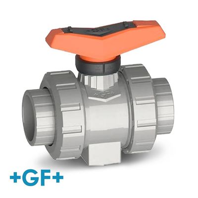 CPVC GF 546 Pro Double Union Metric Ball Valve