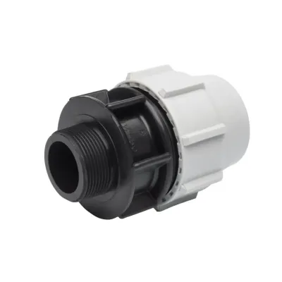 90mm x 4" Plasson® Metric x M BSP Adaptor 7020