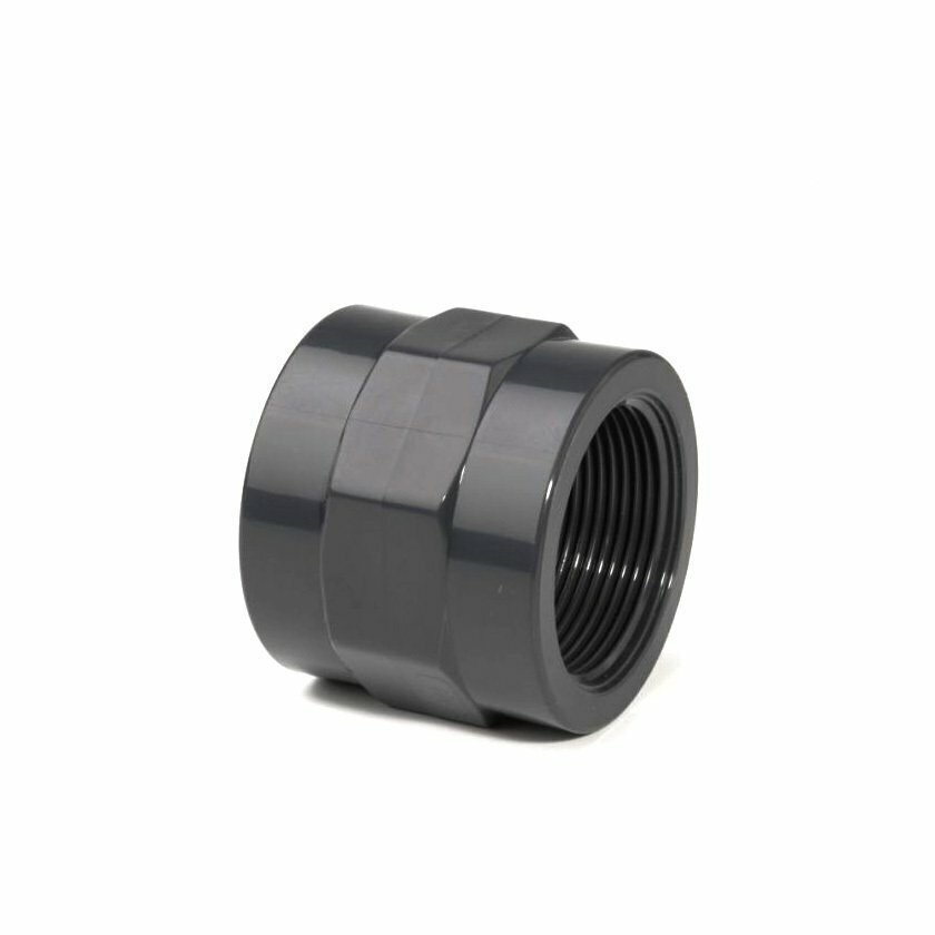 2 2" UPVC SOCKET THREADED