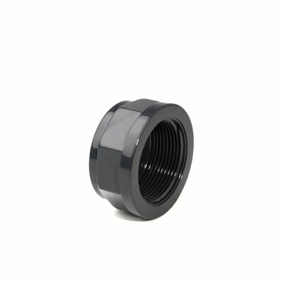1 1/2 1 1/2" PVC-U Cap BSP F/Thread