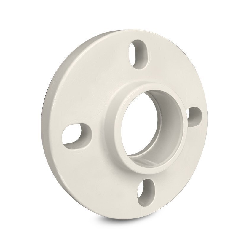 63mm PP Full Face Flange Uni Drilling