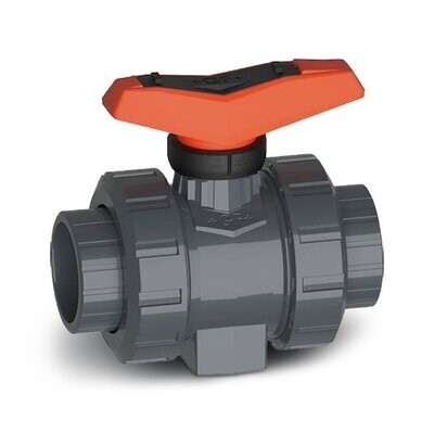 1/2" GF PVC U EPDM Ball Valve 546 Pro 16 Bar