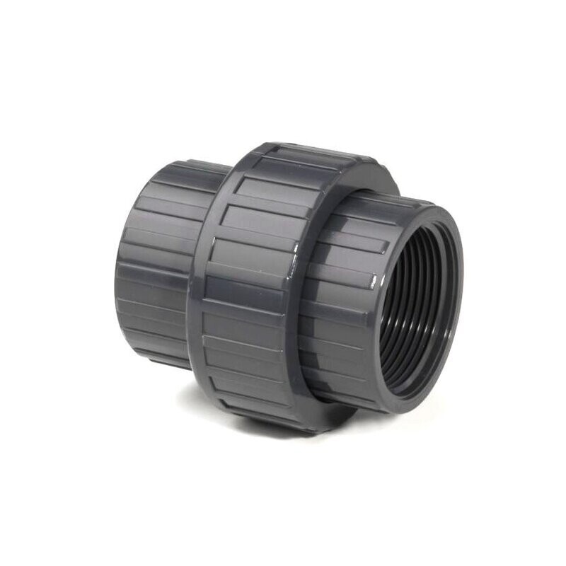 1/2" PVC-U Union Plain x BSP F/T