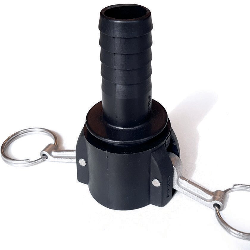 1 1/4" Hosetail x 1" Camlock Coupler | GRPP | Type C