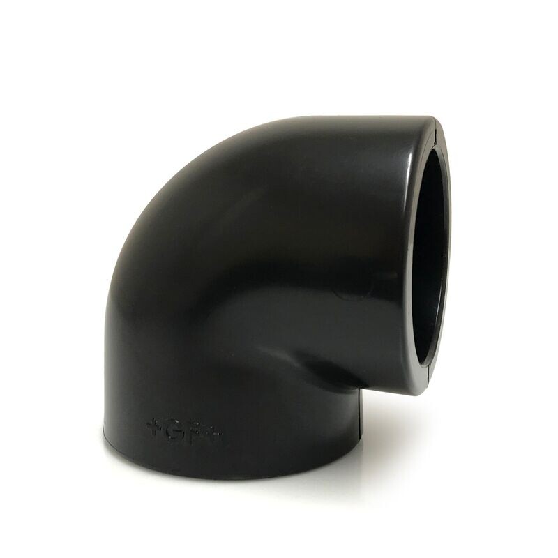 40mm 90° Polyethylene Elbow PE80 / PE100 Pipe Fitting