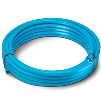 63mm Polypipe® MDPE Blue Water Service Pipe Coil - PE80 12 Bar Pressure 63mm Polypipe® MDPE Blue Water Service Pipe Coil - PE80 12 Bar Pressure