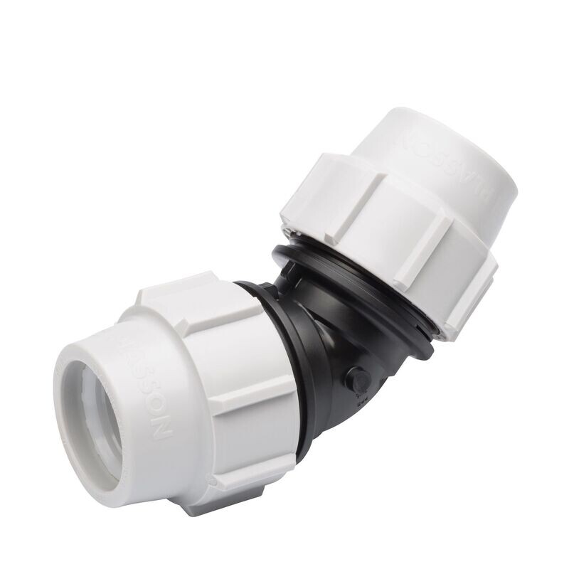 63mm Plasson® 45° Elbow Compression Fitting 7460