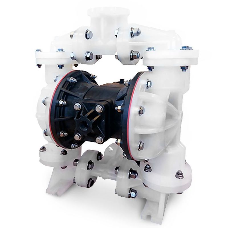 1" Air Operated Double Diaphragm Pump | PVDF Body | PTFE Elastomers | 170 litres per min