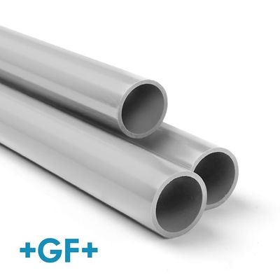 50mm Dia CPVC George Fischer PN16 Pressure Pipe / 5 Metre Length