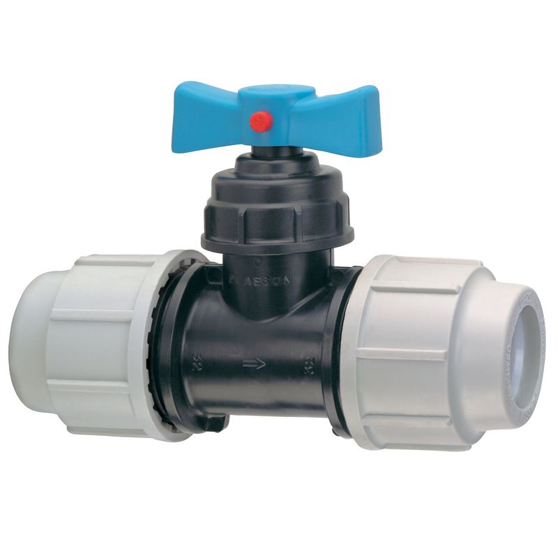 32mm Plasson® Compression Stop Tap 3407