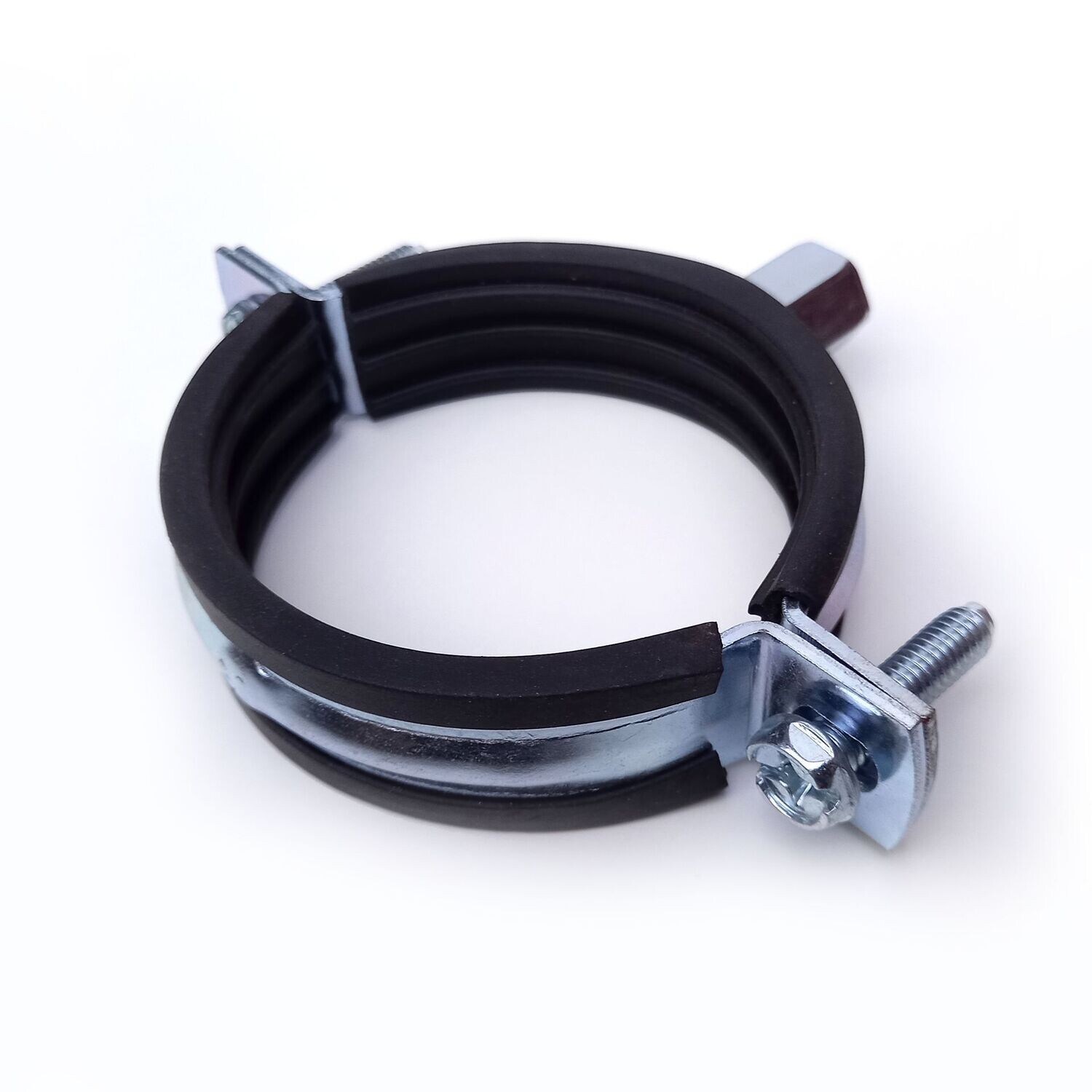 8" | 220mm Rubber Lined Pipe Clip M8/M10
