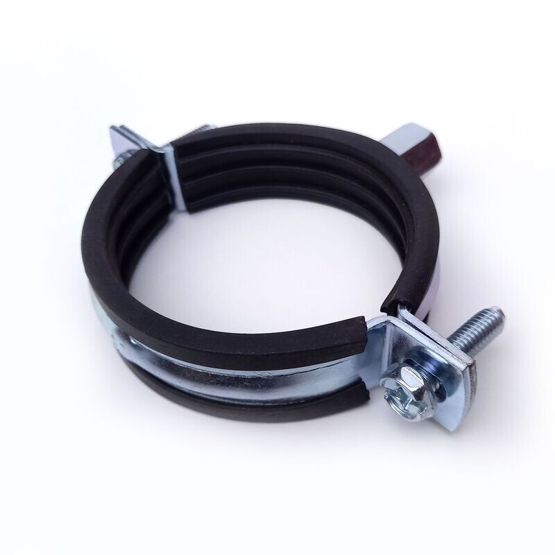 8" | 220mm Rubber Lined Pipe Clip M8/M10