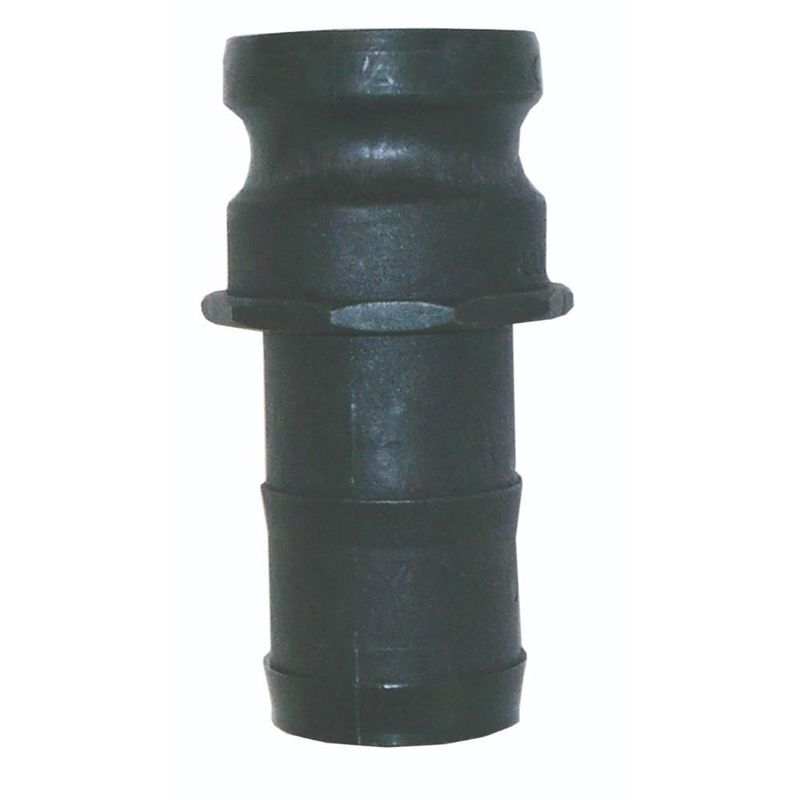 1 1/4" Hosetail Camlock Adaptor  1 1/2" Head PP Type E