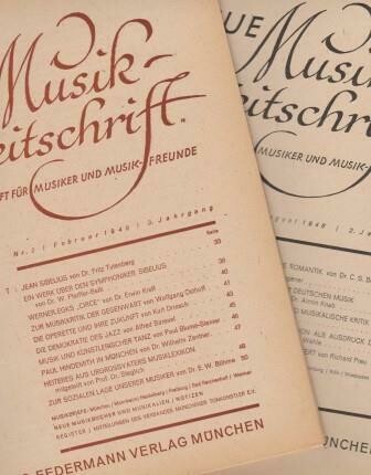 ​ZEITSCHRIFT - Neue Musikzeitschrift