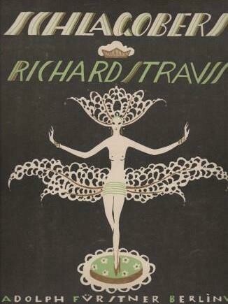 ​STRAUSS, RICHARD: Schlagobers. Klavierauszug. Erstausgabe