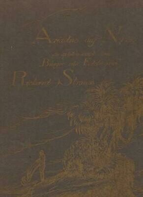 ​STRAUSS, RICHARD: Ariadne auf Naxos. Klavierauszug. Erstausgabe