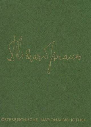 ​STRAUSS, R. - GRASBERGER, F. & F. HADAMOWSKY: Richard-Strauss-Ausstellung zum 100. Geburtstag