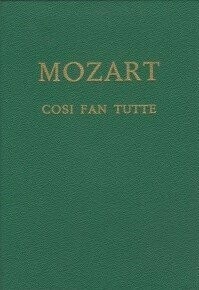 ​MOZART, W.A.: [KV 588] Cosi fan tutte (Hans F. Redlich). Taschenpartitur