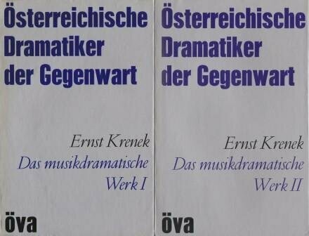 ​KRENEK, ERNST: Das musikdramatische Werk I/II