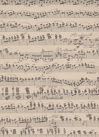 ​KONVOLUT - Handschriftliches Stimmenmaterial für Orchester. [ca. 1886-1907]
