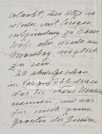 JOUKOVSKY (JOUKOWSKY), PAUL VON (1845-1912): Eigenhändiger Brief