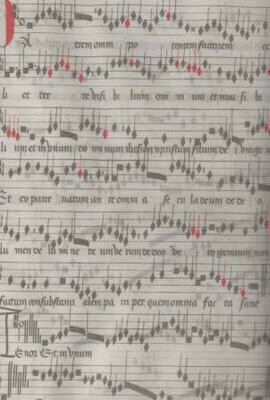 ​[DUFAY, GUILLAUME u.a.]: Cambrai Cathedral Choirbook