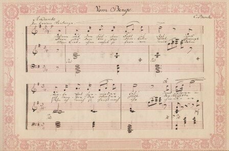 ​HANDSCHRIFT - Liedersammlung
